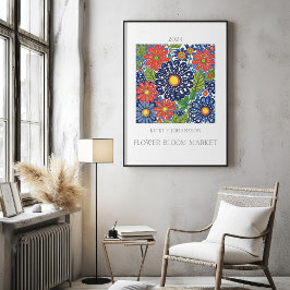 Blume Bloom Market Poster