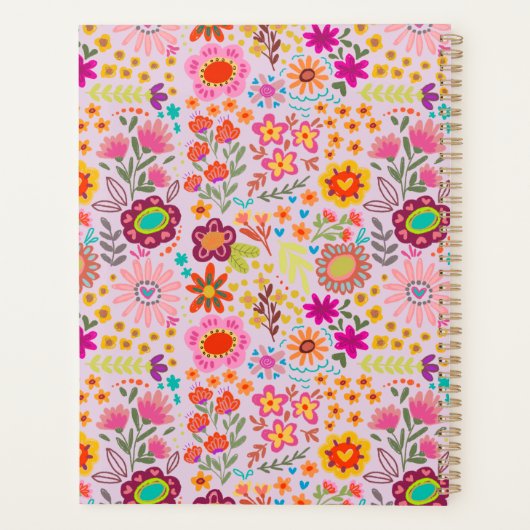 BLUME BLOOM PLANNER PLANER (Rückseite)