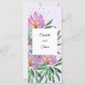 Blume Bloom Violet Originale Kunstwerke Karte (Vorderseite)