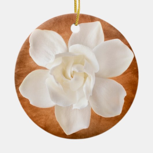 Blume Blossom Floral Keramik Ornament (Vorne)