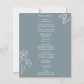 Blume Blue Gray Budget Program (Rückseite)