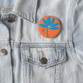 Blume - Blue Lotus Button (Beispiel)