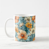 Blume Blue Orange Kaffeetasse (Links)