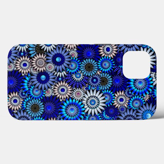 Blume: Blue Spring Bouquet Case-Mate iPhone Hülle (Rückseite (Horizontal))