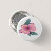 Blume blühen button (Vorne & Hinten)
