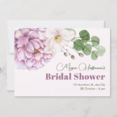 Blume blühen einladung (Vorderseite)