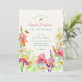 Blume blühen einladung (Stehend Vorderseite)