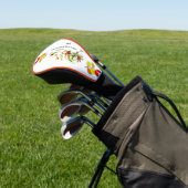 Blume blühen golf headcover (In SItu)