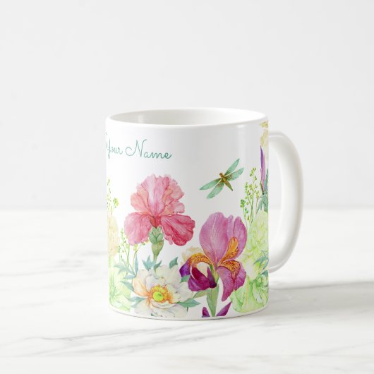 Blume blühen kaffeetasse (VorderseiteRechts)