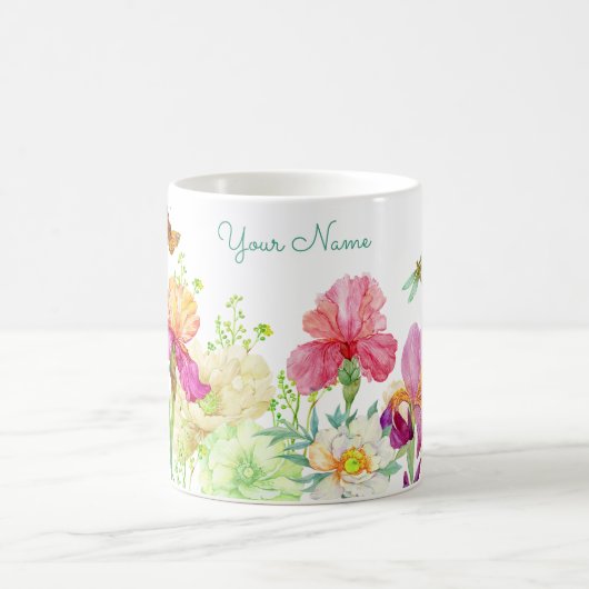 Blume blühen kaffeetasse (Mittel)
