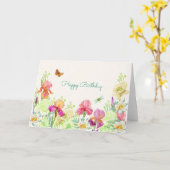 Blume blühen karte (Gelbe Blume)