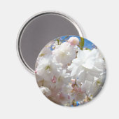 Blume blüht Frühjahrsmächte nach Maß Magnet (Vorderseite/Rückseite)