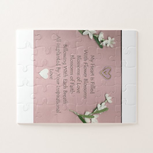 Blume blüht puzzle (Horizontal)