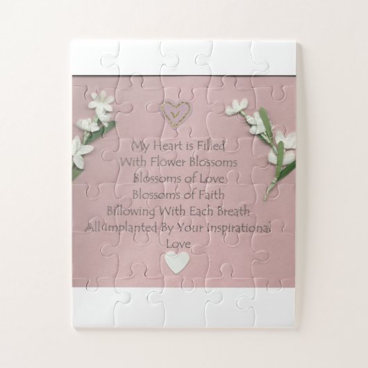 Blume blüht puzzle (Vertikal)