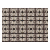 Blume blüht schwarz und weiß Abstrakte Farbtöne Tischdecke (Vorderseite (Horizontal))