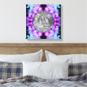 Blume blüht Tinten erstellen Sie Ihr eigenes Foto Leinwanddruck (Insitu (Schlafzimmer))