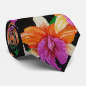 Blume, Blume, Blume Krawatte (Gerollt)