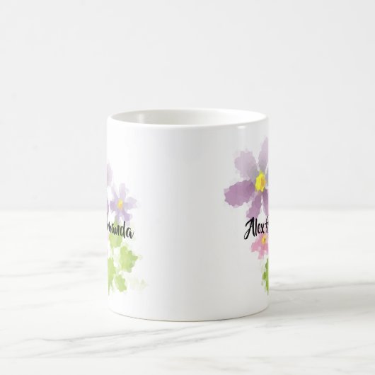 Blume Blume Mosaik 2 Kaffeetasse (Mittel)