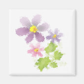 Blume Blume Mosaik 2 Magnet (Vorne)