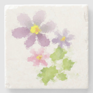 Blume Blume Mosaik 2 Steinuntersetzer