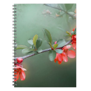 Blume Blume Quittenfeder Notizblock