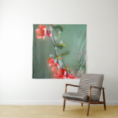 Blume Blume Quittenfeder Wandteppich (Beispiel (Horizontal))