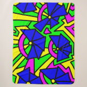 Blume Blumen Doodle Art Sherpadecke (Vorderseite)