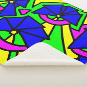 Blume Blumen Doodle Art Sherpadecke (3/4)