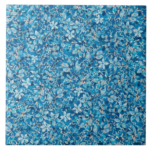 Blume Blumen Fliese (Vorderseite)