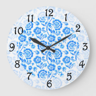 Blume Blumen Große Wanduhr