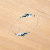 Blume, Blumen, Grünpflanzen, Babydusche Acryleinladungen (Ablage )