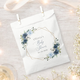 Blume, Blumen, Grünpflanzen, Babydusche Geschenktütchen