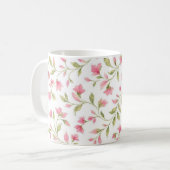 Blume Blumen Kaffeetasse (Vorderseite Links)