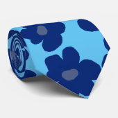 Blume Blumen Krawatte (Gerollt)