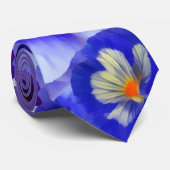 Blume Blumen Krawatte (Gerollt)