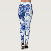 Blume Blumen Leggings (Rückseite)