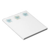 Blume Blumen Notizblock (angewinkelt)