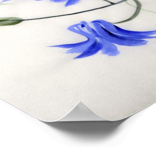 Blume Blumen Poster (Ecke)