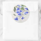 Blume Blumen Runder Aufkleber (Tasche)