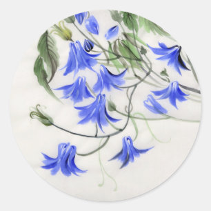 Blume Blumen Runder Aufkleber
