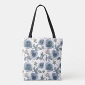Blume Blumen Tasche (Rückseite)