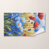 Blume Blumenart Liebe 13 Badhandtuch Set (Handtuch)