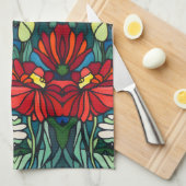 Blume Blumenart Liebe 16 b Geschirrtuch (Viertel Falte)