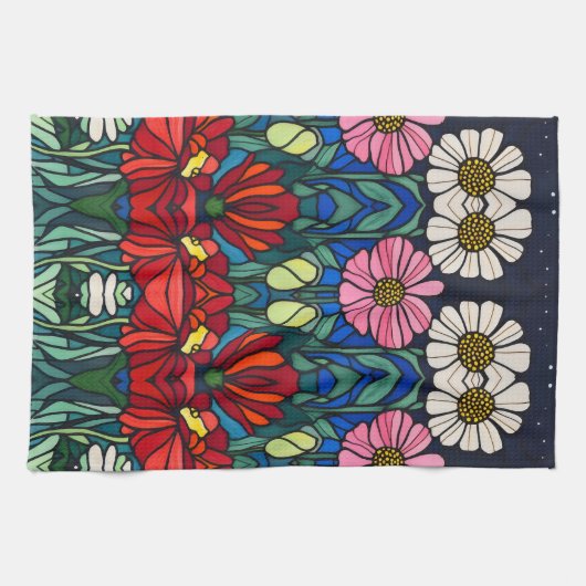 Blume Blumenart Liebe 16 b Geschirrtuch (Horizontal)