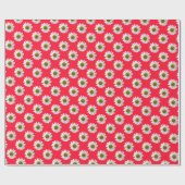 Blume Blumenblätter auf Rosa Geschenkpapier (Flach)