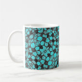 Blume Blumendesign Personalisierte Mug Kaffeetasse (Links)