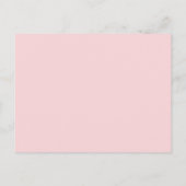 Blume Blumendusche Einladung (Rückseite)