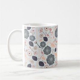 Blume Blumengraue Pfirsichblüte Kaffeetasse