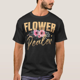 Blume Blumenhändler Florist Blume Shop T-Shirt