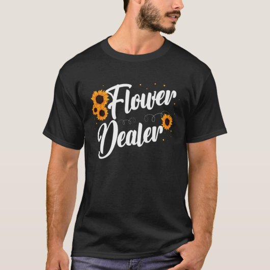 Blume Blumenhändler Florist Blume Shop T-Shirt (Vorderseite)